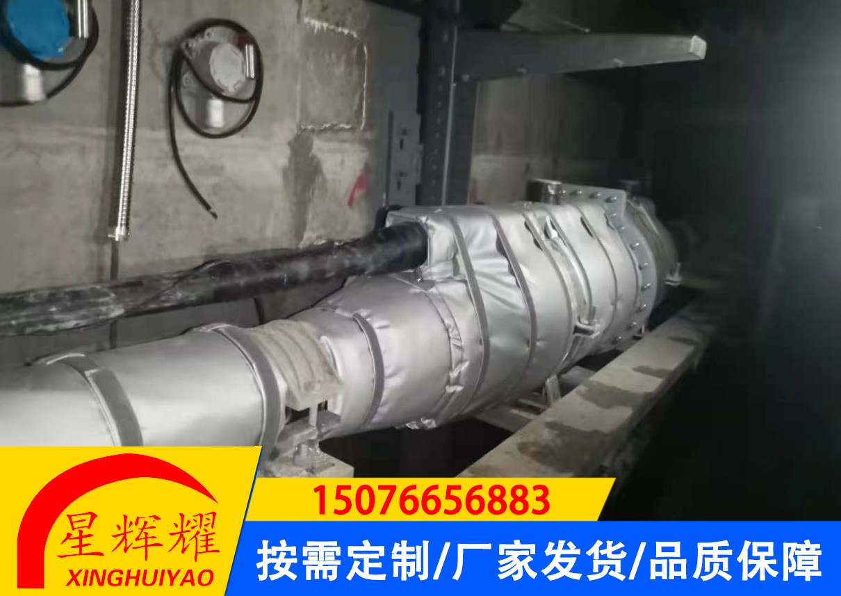 電纜接頭防火防爆毯施工 